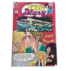 Charlton Comics Love Diary Vol. 4 80 Sept. 1972 Second Honeymoon Bagged Boarded